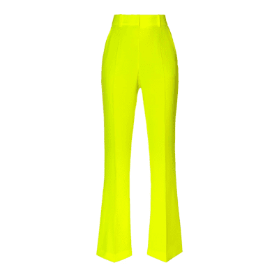 Spodnie żółte neon