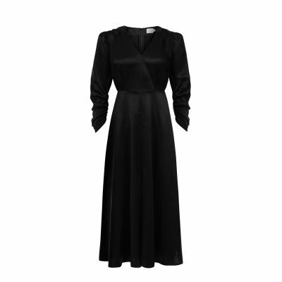 Sukienka czarna midi Madlein
